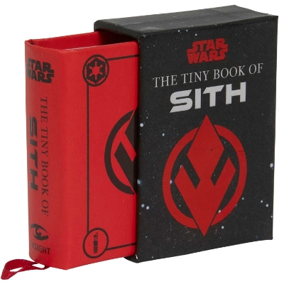 Book cover for Star Wars: The Tiny Book of Sith (Tiny Book)