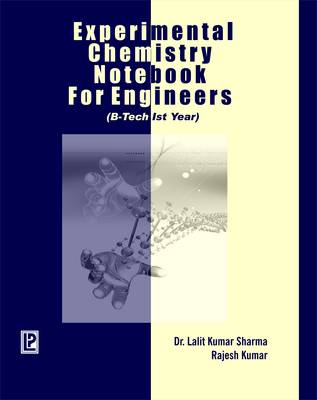 Book cover for Experimental Chemistry Notebook for Engineers