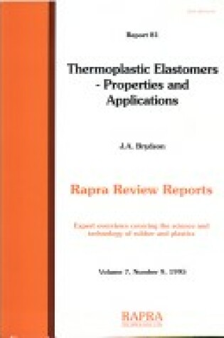 Cover of Thermoplastic Elastomers