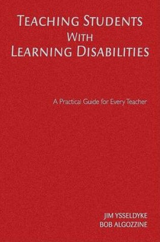 Cover of Teaching Students With Learning Disabilities