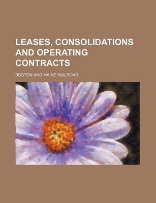 Book cover for Leases, Consolidations and Operating Contracts