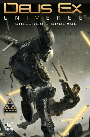 Book cover for Deus Ex Universe Volume 1: Children's Crusade