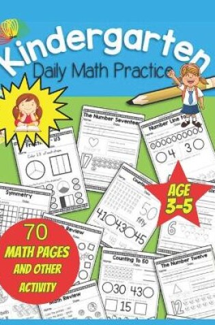 Cover of Kindergarten Daily Math Practice