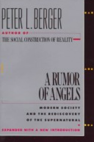 Cover of A Rumor of Angels