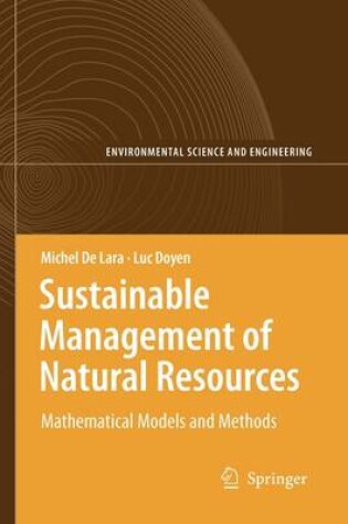 Cover of Sustainable Management of Natural Resources