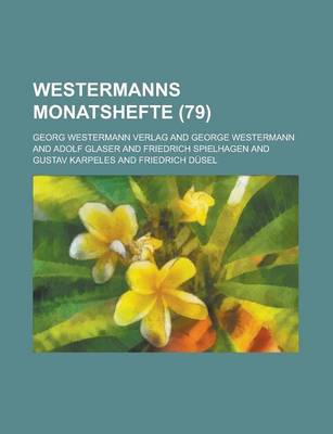 Book cover for Westermanns Monatshefte (79 )