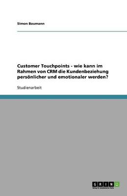 Book cover for Customer Touchpoints