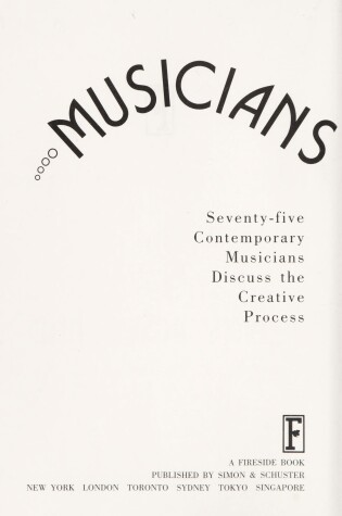 Cover of Musicians in Tune