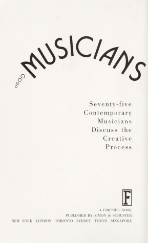 Cover of Musicians in Tune