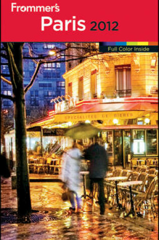 Cover of Frommer's Paris 2012