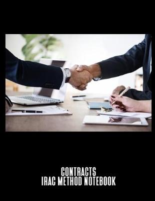 Book cover for Contracts IRAC Method Notebook