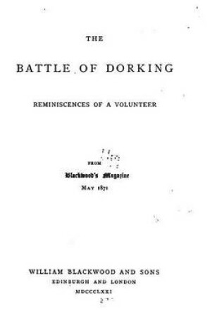 Cover of The Battle of Dorking, Reminiscences of a Volunter