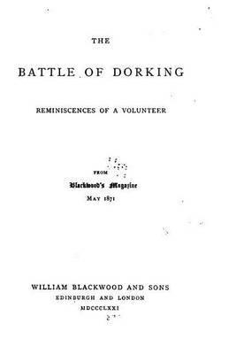 Book cover for The Battle of Dorking, Reminiscences of a Volunter