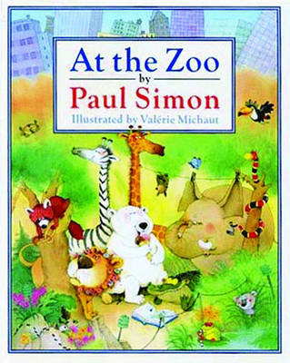 Book cover for At the Zoo