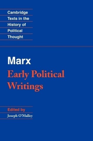 Cover of Marx: Early Political Writings