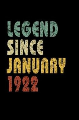 Cover of Legend Since January 1922