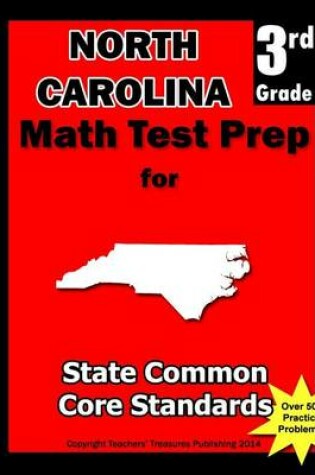 Cover of North Carolina 3rd Grade Math Test Prep