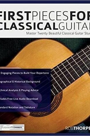 Cover of First Pieces for Classical Guitar