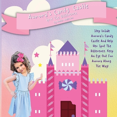 Book cover for Aurora's Candy Castle Spot The Difference.