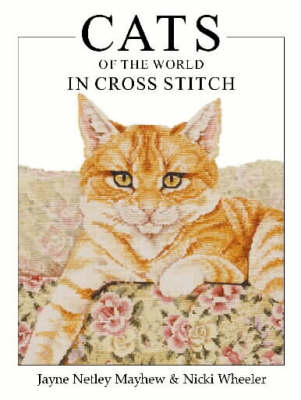 Book cover for Cats of the World in Cross Stitch