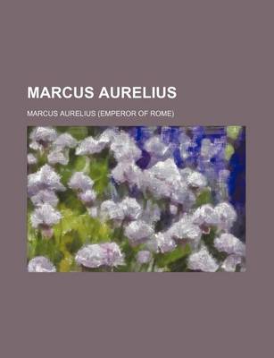 Book cover for Marcus Aurelius