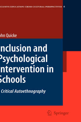 Cover of Inclusion and Psychological Intervention in Schools