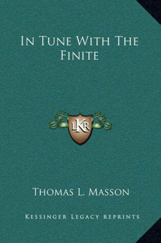 Cover of In Tune with the Finite