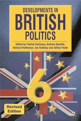 Book cover for Developments in British Politics