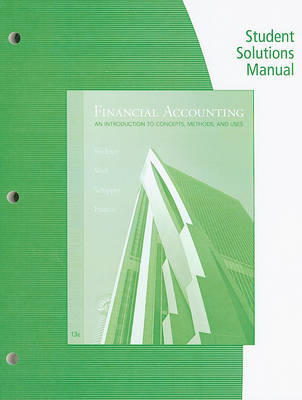 Book cover for Financial Accounting, Student Solutions Manual