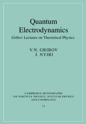 Cover of Quantum Electrodynamics