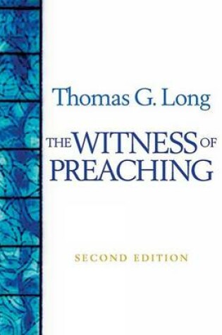 Cover of The Witness of Preaching