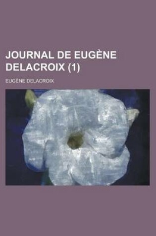 Cover of Journal de Eugene Delacroix (1)