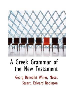 Book cover for A Greek Grammar of the New Testament