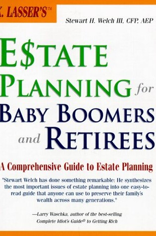 Cover of J.K.Lasser's Estate Planning for Baby Boomers and Retirees