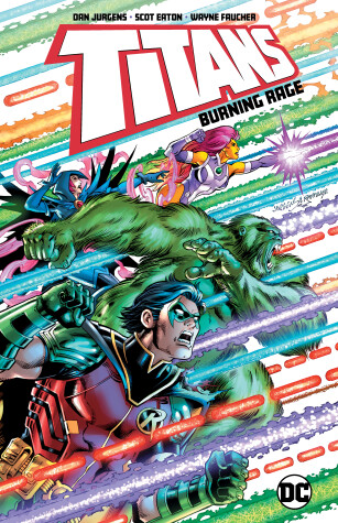 Book cover for Titans: Burning Rage