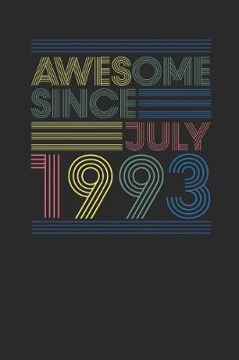 Book cover for Awesome Since July 1993