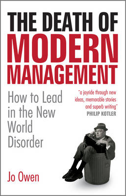 Book cover for The Death of Modern Management