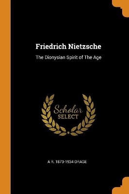 Book cover for Friedrich Nietzsche