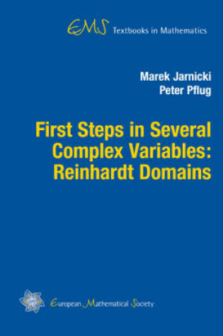 Cover of First Steps in Several Complex Variables