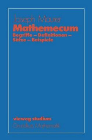 Cover of Mathemecum