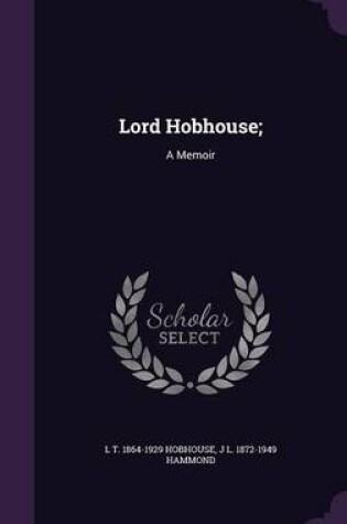 Cover of Lord Hobhouse;