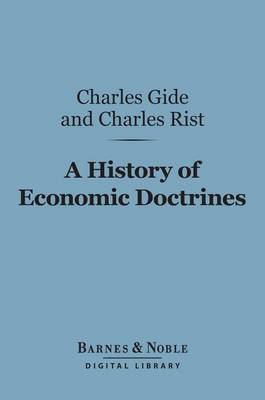 Book cover for A History of Economic Doctrines: (Barnes & Noble Digital Library)