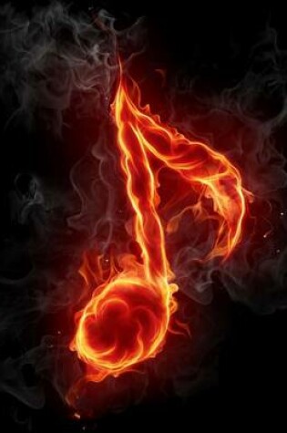 Cover of Musical Note on Fire, Jumbo Oversized