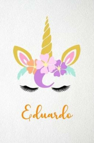 Cover of Eduardo A5 Lined Notebook 110 Pages