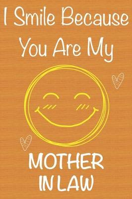 Book cover for I Smile Because You Are My Mother in Law