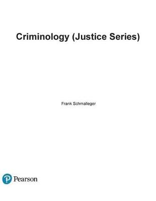 Book cover for Criminology (Justice Series)  (Subscription)