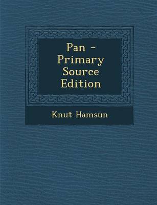 Book cover for Pan - Primary Source Edition