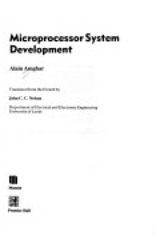 Cover of Microprocessor System Development