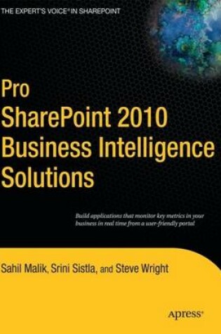 Cover of Pro SharePoint 2010 Business Intelligence Solutions