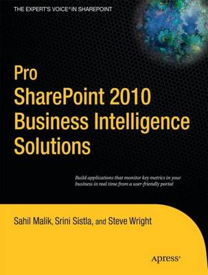 Book cover for Pro SharePoint 2010 Business Intelligence Solutions